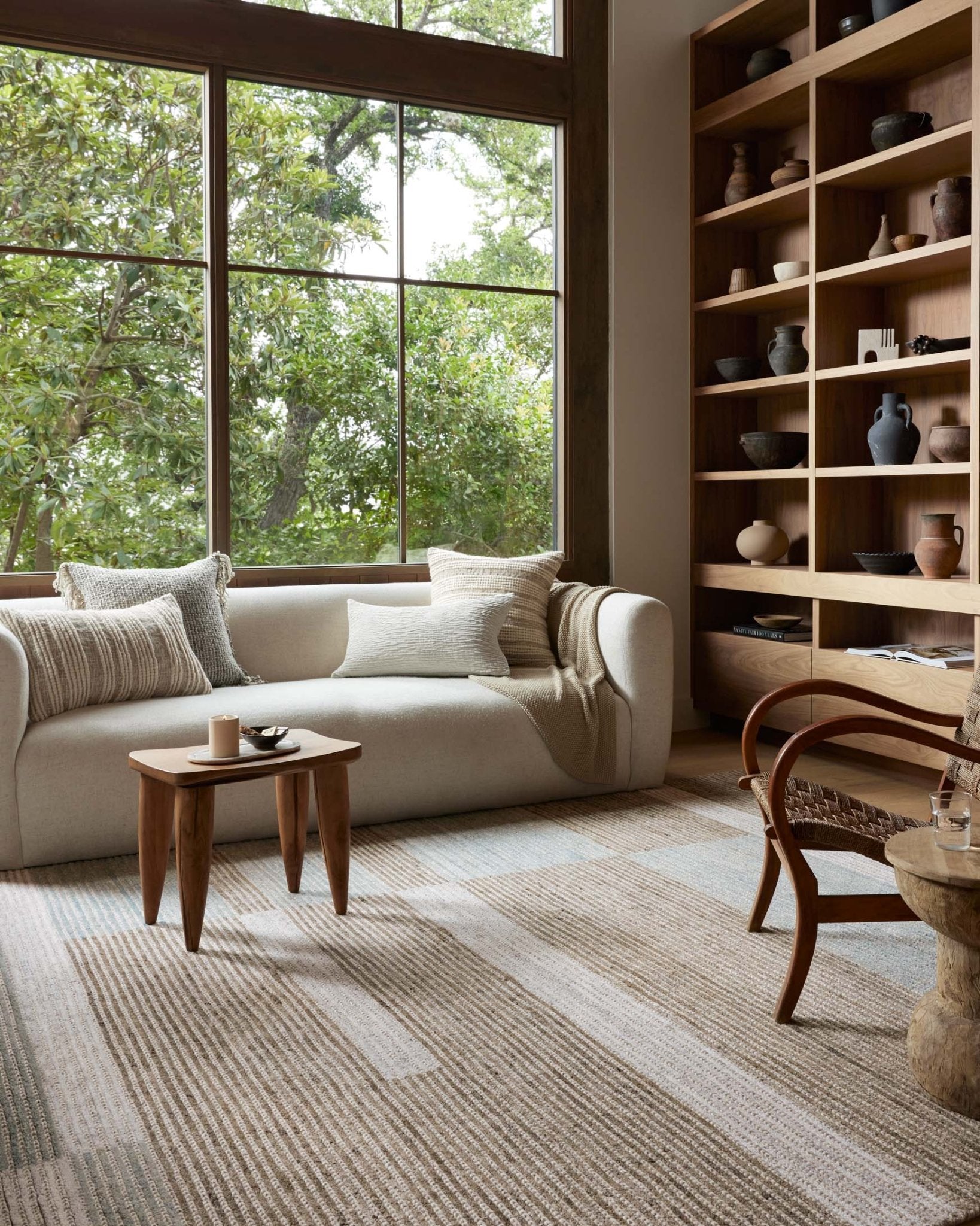Loloi Stiles Tobacco / Lagoon Rug White Cliff Studio Area Rugs