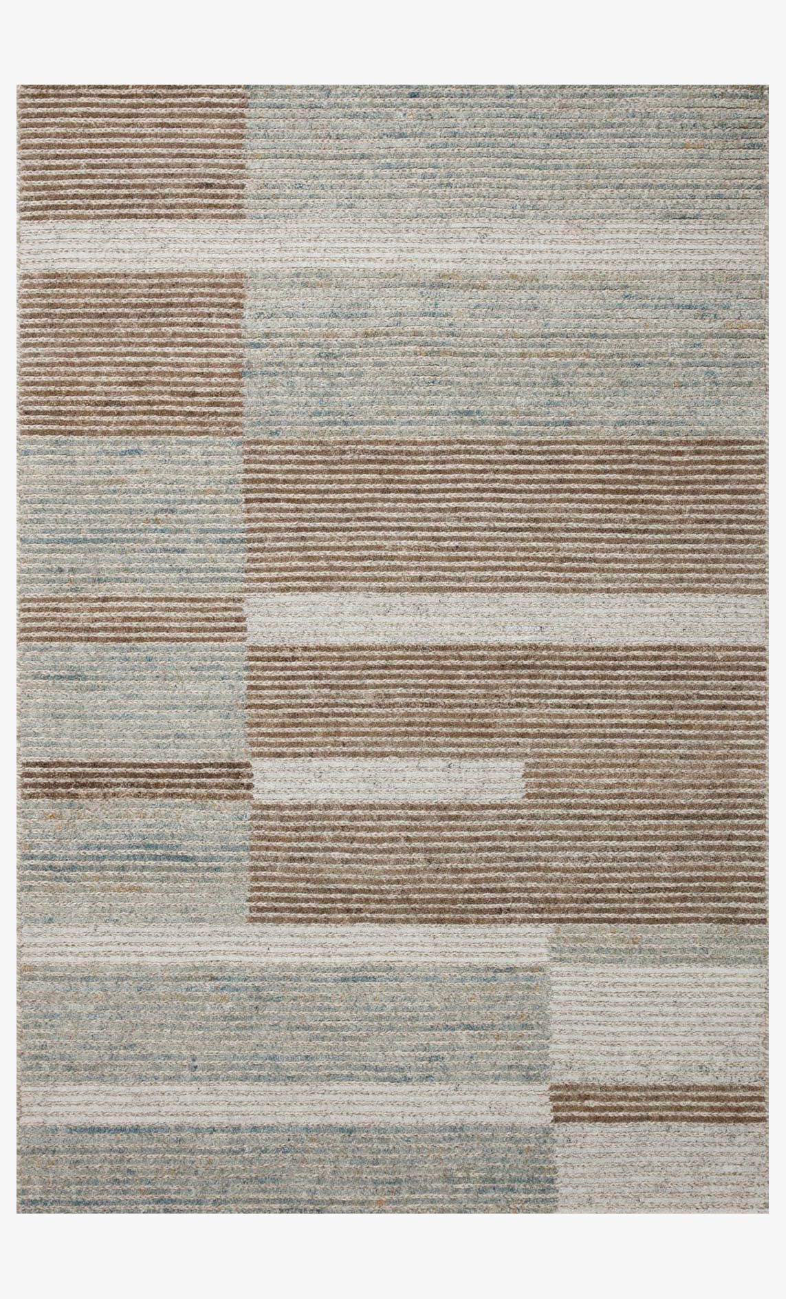Loloi Stiles Tobacco / Lagoon Rug White Cliff Studio Area Rugs