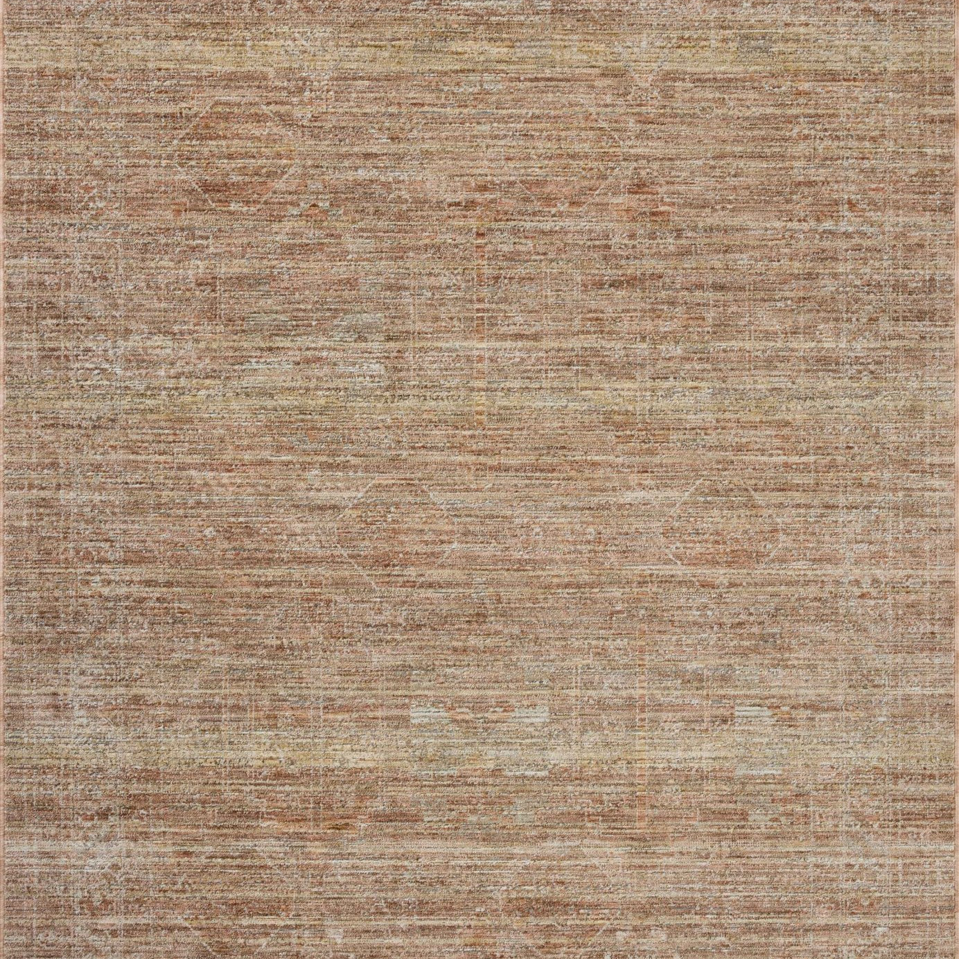 Loloi Tabitha Clay / Natural Accent Rug White Cliff Studio Accent Rug
