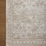 Loloi Tabitha Ivory / Khaki Accent Rug White Cliff Studio Accent Rug