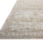 Loloi Tabitha Ivory / Khaki Accent Rug White Cliff Studio Accent Rug