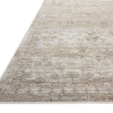 Loloi Tabitha Ivory / Khaki Accent Rug White Cliff Studio Accent Rug
