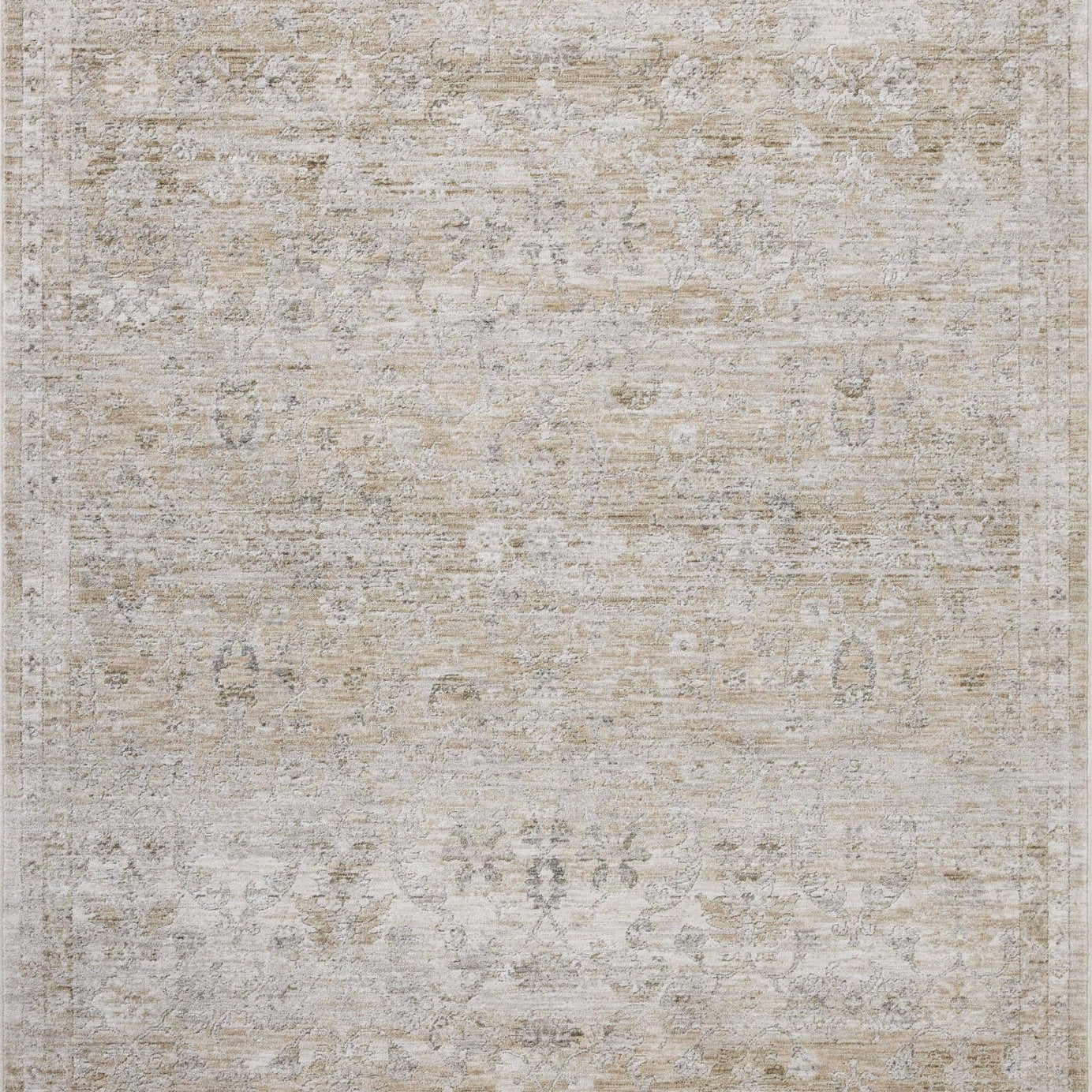 Loloi Tabitha Ivory / Khaki Accent Rug White Cliff Studio Accent Rug