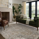 Loloi Tabitha Khaki / Slate Accent Rug White Cliff Studio Accent Rug