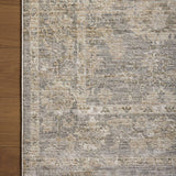 Loloi Tabitha Slate / Natural Accent Rug White Cliff Studio Accent Rug