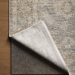 Loloi Tabitha Slate / Natural Accent Rug White Cliff Studio Accent Rug