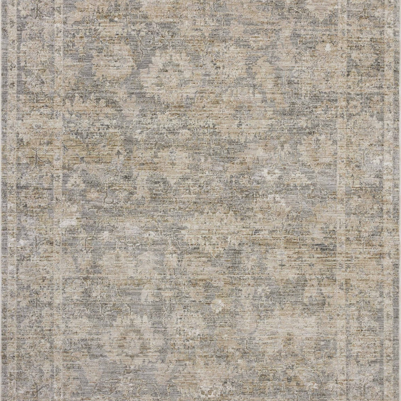 Loloi Tabitha Slate / Natural Accent Rug White Cliff Studio Accent Rug