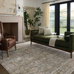 Loloi Tabitha Slate / Natural Accent Rug White Cliff Studio Accent Rug