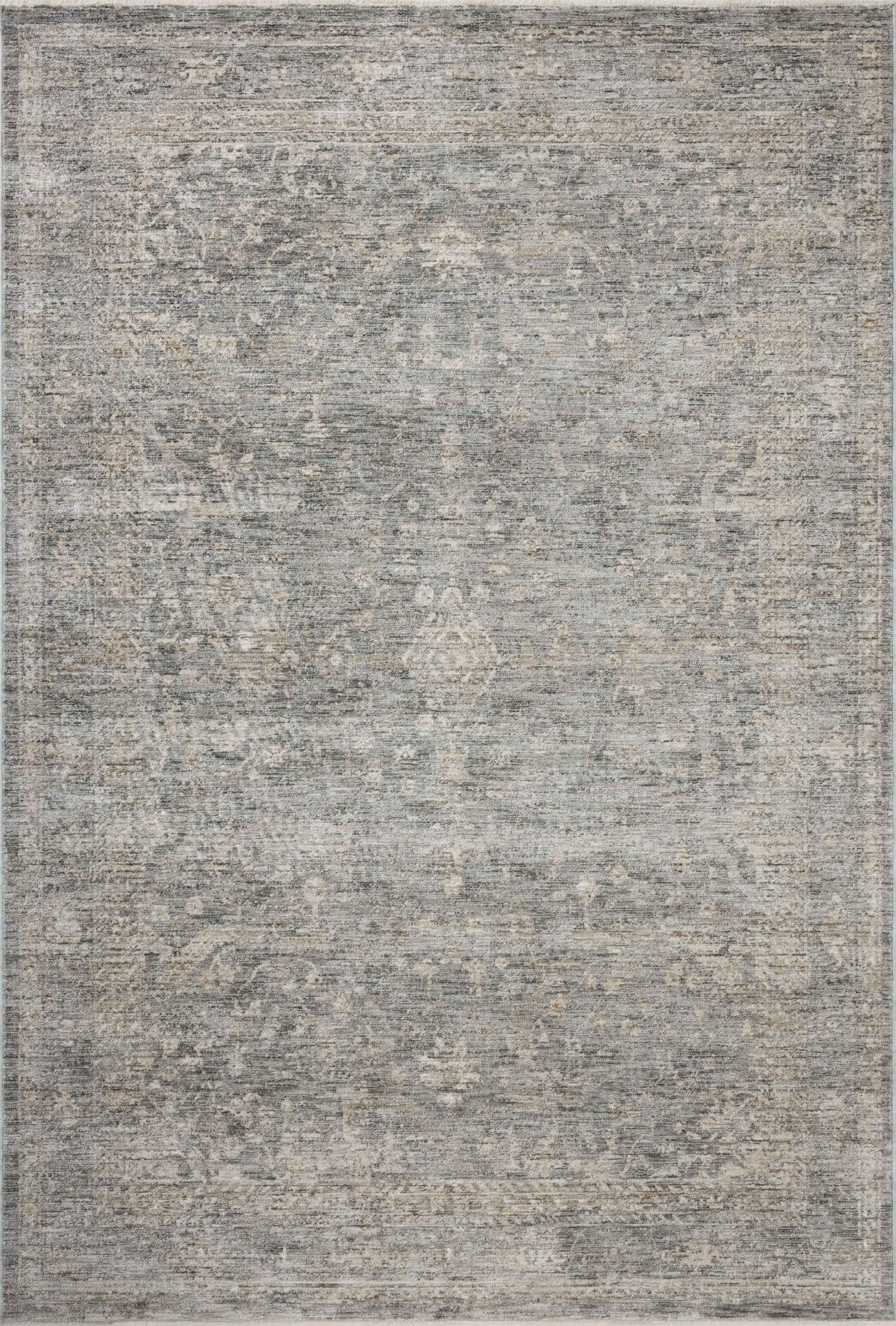 Loloi Tabitha Stone / Natural Accent Rug White Cliff Studio Accent Rug