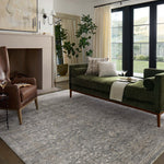 Loloi Tabitha Stone / Natural Accent Rug White Cliff Studio Accent Rug