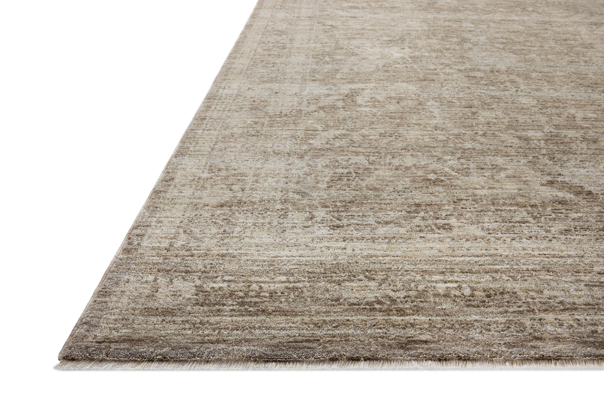 Loloi Tabitha Taupe / Pebble Accent Rug White Cliff Studio Accent Rug