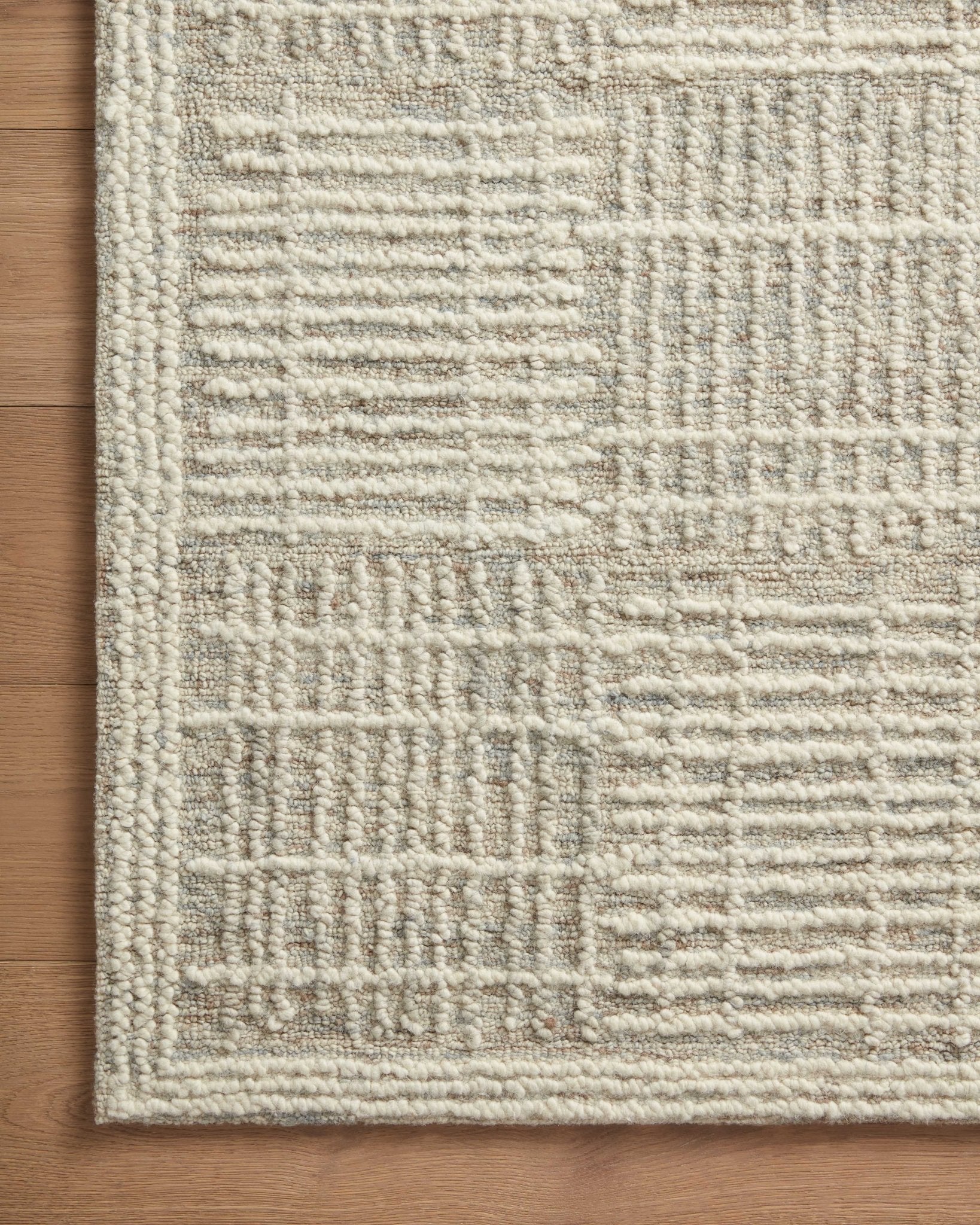 Loloi Tallulah Mist / Ivory Area Rug White Cliff Studio Area Rug