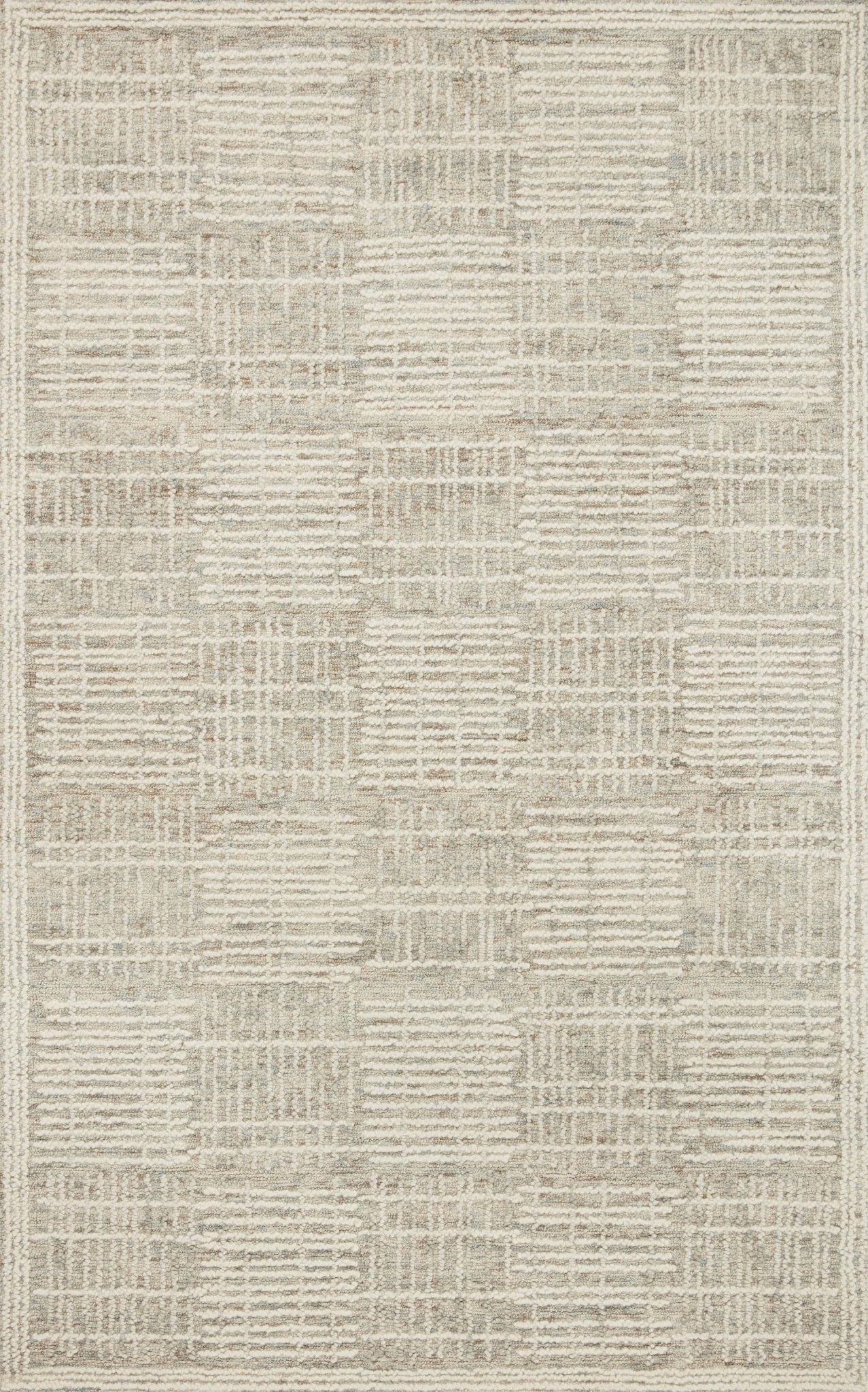 Loloi Tallulah Mist / Ivory Area Rug White Cliff Studio Area Rug