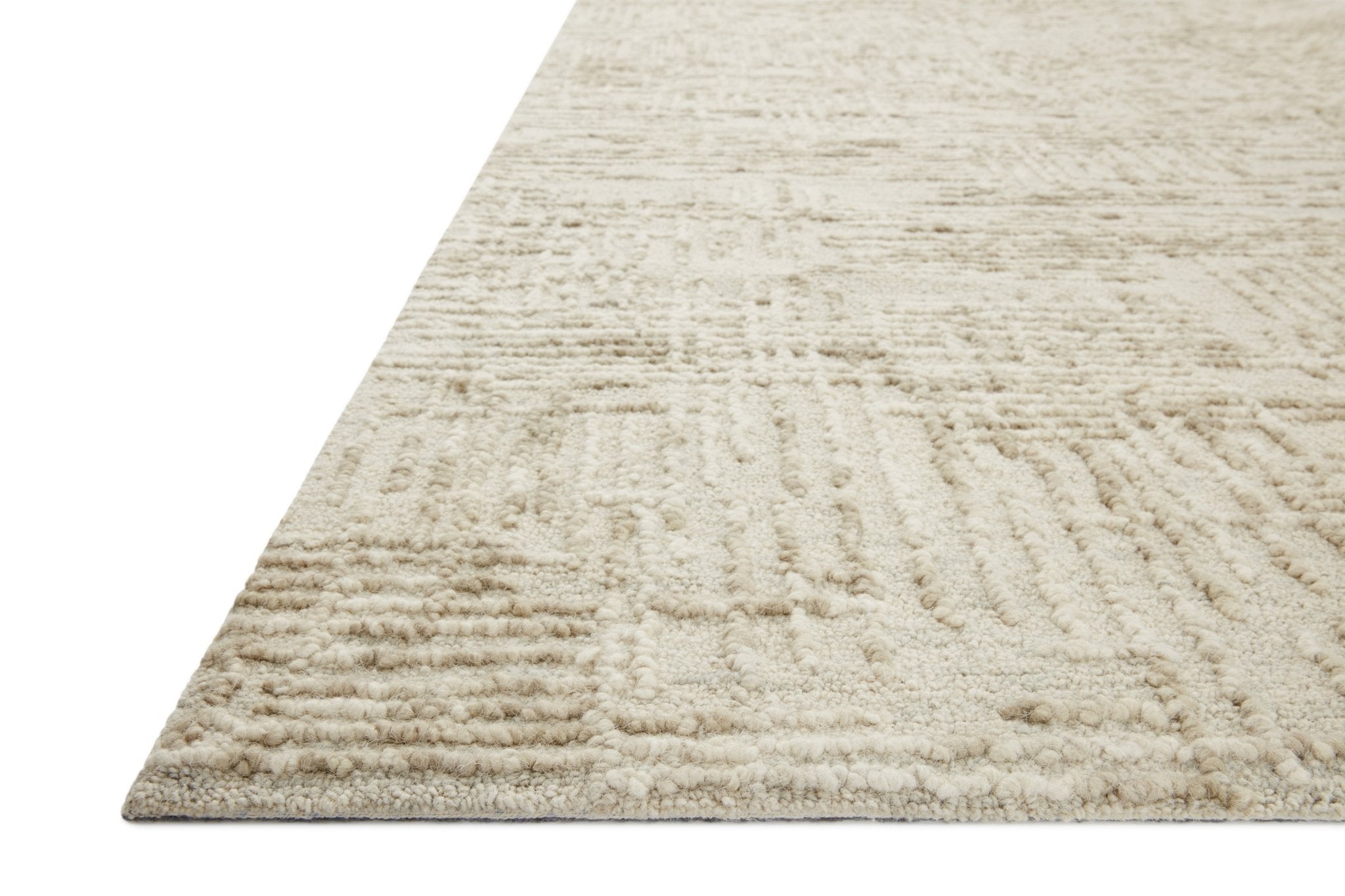 Loloi Tallulah Natural / Sage Area Rug White Cliff Studio Area Rug