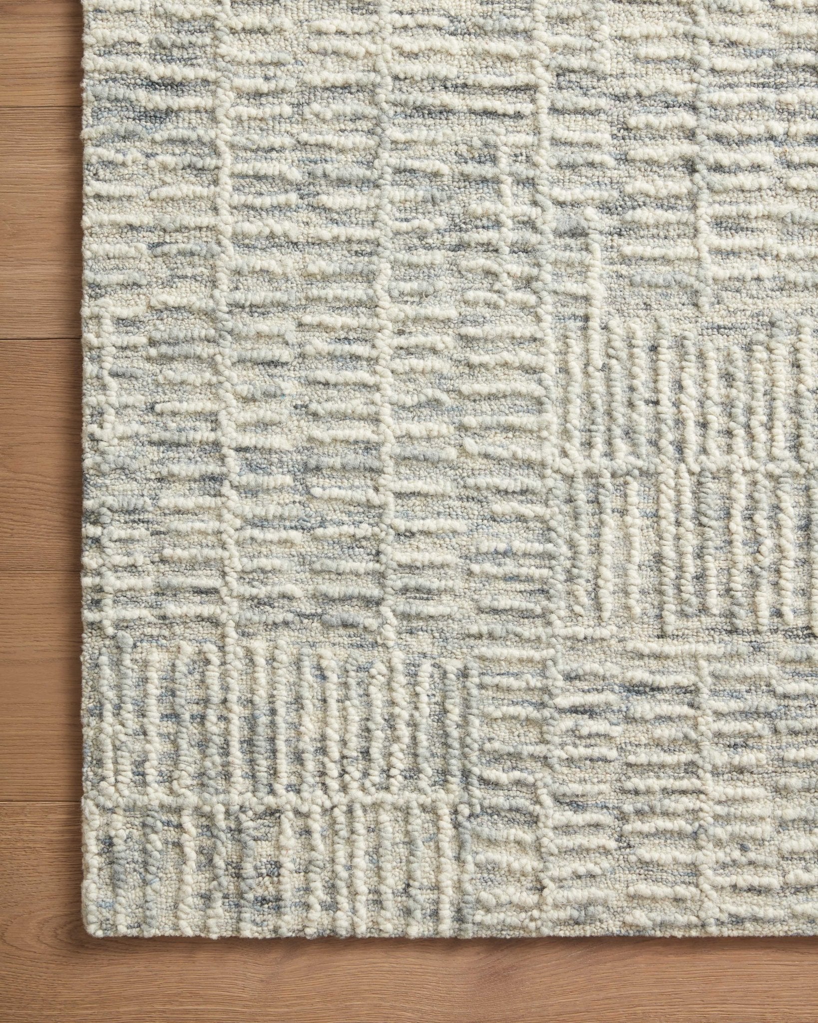 Loloi Tallulah Sky / Ivory Area Rug White Cliff Studio Area Rug