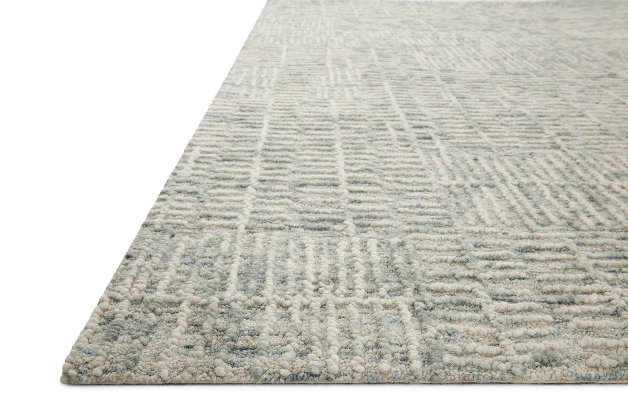 Loloi Tallulah Sky / Ivory Area Rug White Cliff Studio Area Rug