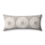 Loloi Taupe / Natural Pillow White Cliff Studio Pillow
