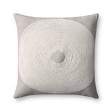 Loloi Taupe / Natural Pillow White Cliff Studio Pillow