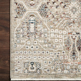 Loloi Theia Granite / Ivory Area Rug White Cliff Studio Area Rug