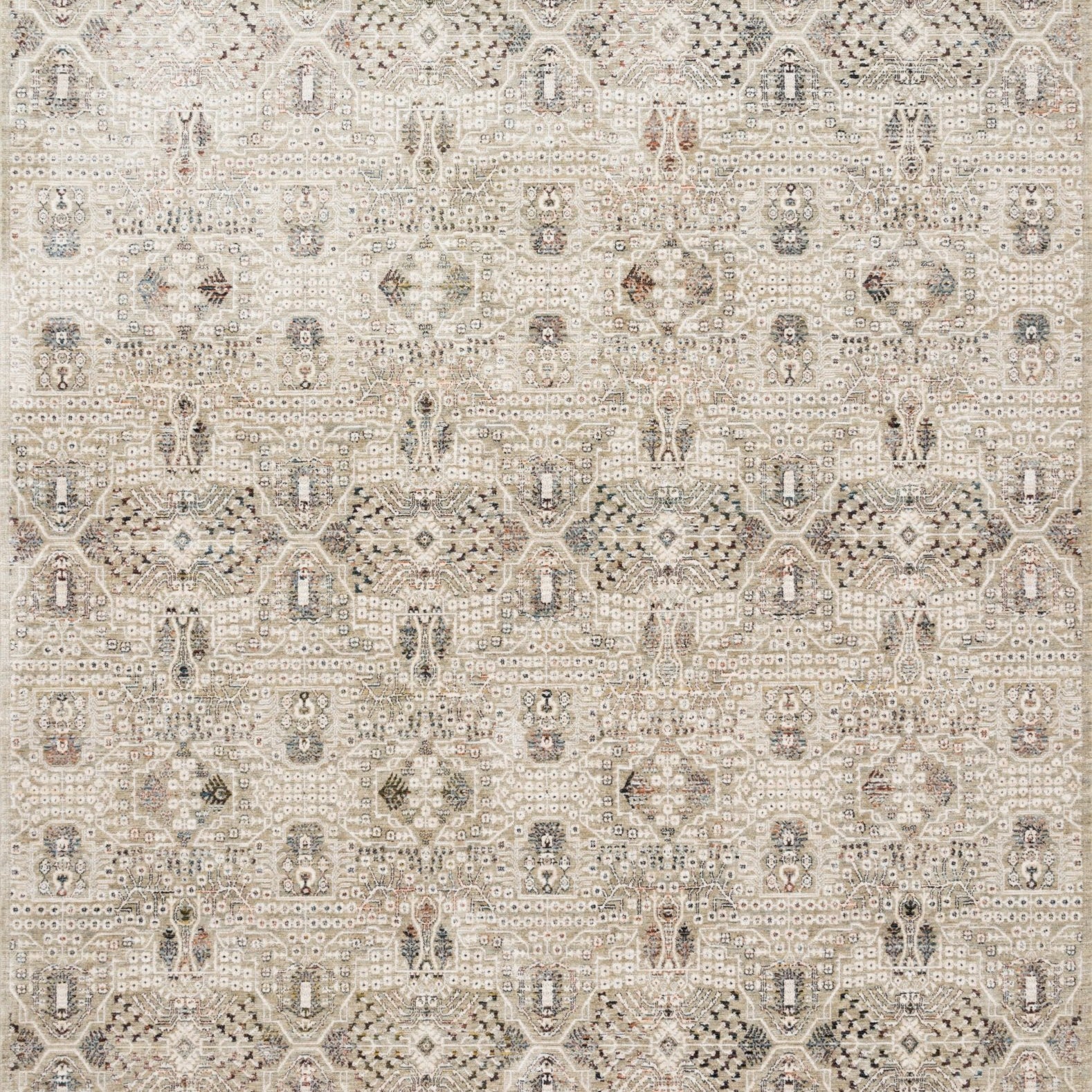 Loloi Theia Granite / Ivory Area Rug White Cliff Studio Area Rug