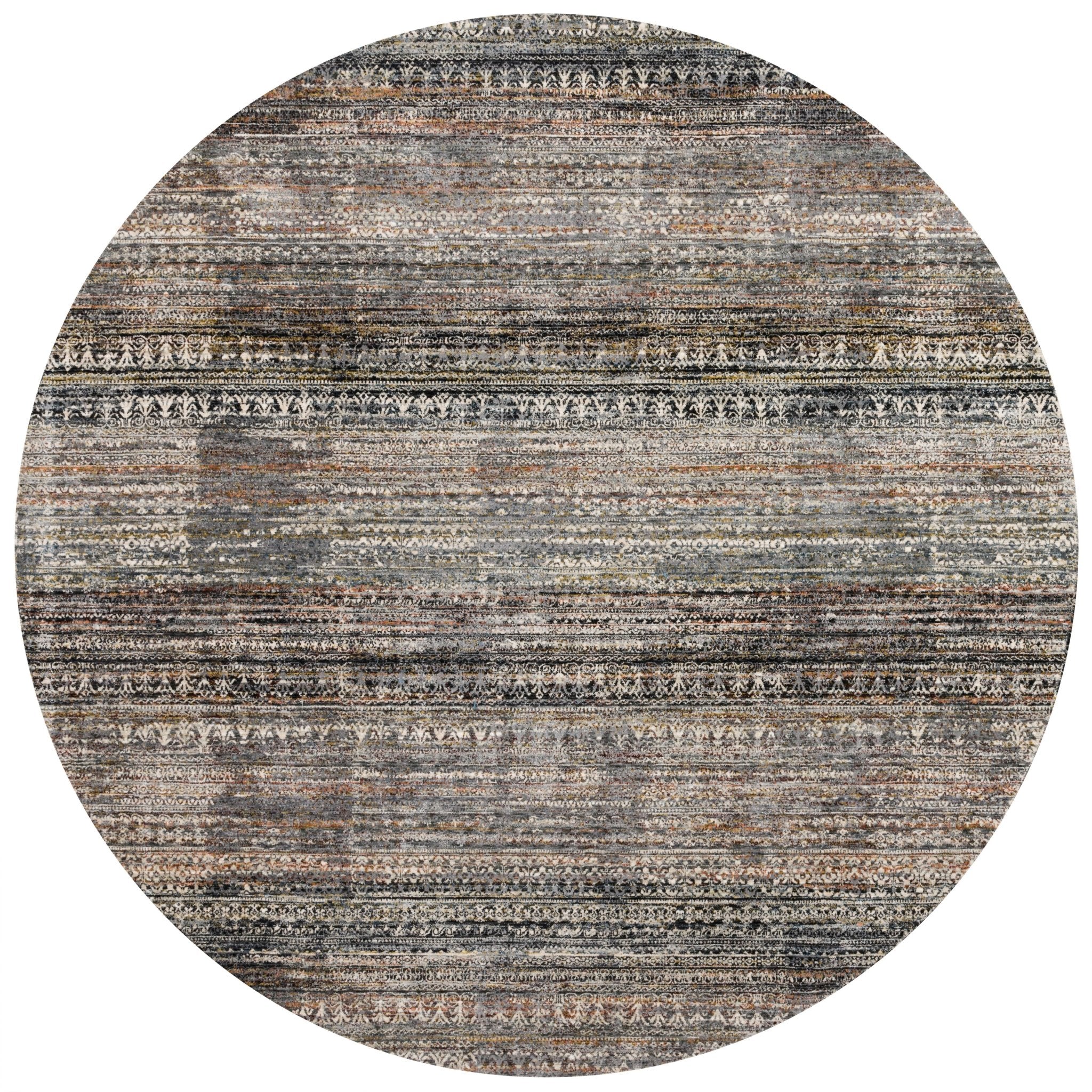 Loloi Theia Grey / Multi Area Rug White Cliff Studio Area Rug