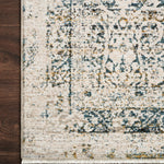 Loloi Theia Natural / Ocean Area Rug White Cliff Studio Area Rug