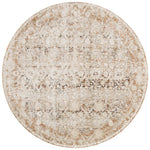 Loloi Theia Natural / Rust Area Rug White Cliff Studio Area Rug