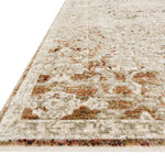 Loloi Theia Natural / Rust Area Rug White Cliff Studio Area Rug