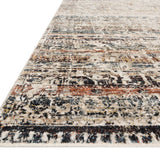 Loloi Theia Taupe / Multi Area Rug White Cliff Studio Area Rug