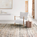 Loloi Theia Taupe / Multi Area Rug White Cliff Studio Area Rug