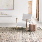 Loloi Theia Taupe / Multi Area Rug White Cliff Studio Area Rug