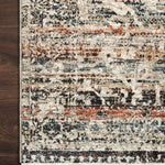 Loloi Theia Taupe / Multi Area Rug White Cliff Studio Area Rug