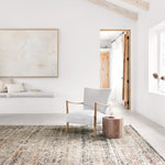 Loloi Theia Taupe / Multi Area Rug White Cliff Studio Area Rug