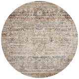Loloi Theia Taupe / Multi Area Rug White Cliff Studio Area Rug