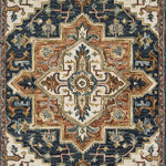 Loloi Victoria Blue / Multi Sample Rug White Cliff Studio Sample Rug