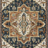 Loloi Victoria Blue / Multi Sample Rug White Cliff Studio Sample Rug