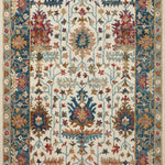 Loloi Victoria Ivory / Sky Sample Rug White Cliff Studio Sample Rug