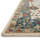 Loloi Victoria Ivory / Sky Sample Rug White Cliff Studio Sample Rug