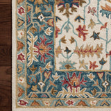 Loloi Victoria Ivory / Sky Sample Rug White Cliff Studio Sample Rug