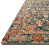 Loloi Victoria Navy / Multi Sample Rug White Cliff Studio Sample Rug