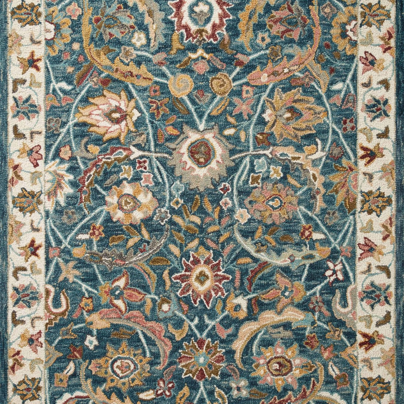 Loloi Victoria Ocean / Multi Sample Rug White Cliff Studio Sample Rug