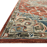 Loloi Victoria Red / Multi Sample Rug White Cliff Studio Sample Rug