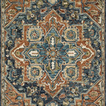 Loloi Victoria Rust / Multi Sample Rug White Cliff Studio Sample Rug