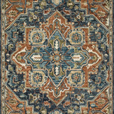 Loloi Victoria Rust / Multi Sample Rug White Cliff Studio Sample Rug