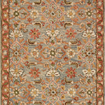 Loloi Victoria Slate / Terracotta Sample Rug White Cliff Studio Sample Rug