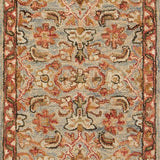 Loloi Victoria Slate / Terracotta Sample Rug White Cliff Studio Sample Rug