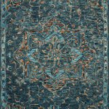 Loloi Victoria Teal / Multi Sample Rug White Cliff Studio Sample Rug