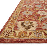 Loloi Victoria Terracotta / Gold Sample Rug White Cliff Studio Sample Rug