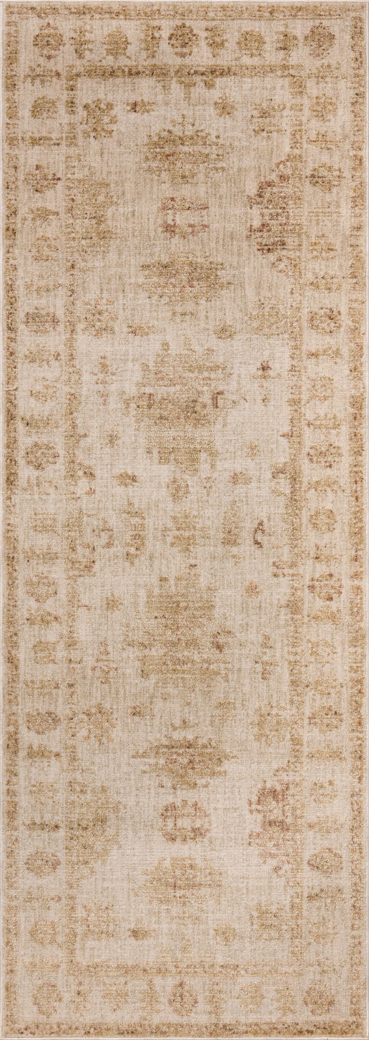 Loloi Willa Bone / Clay Area Rug White Cliff Studio Area Rug