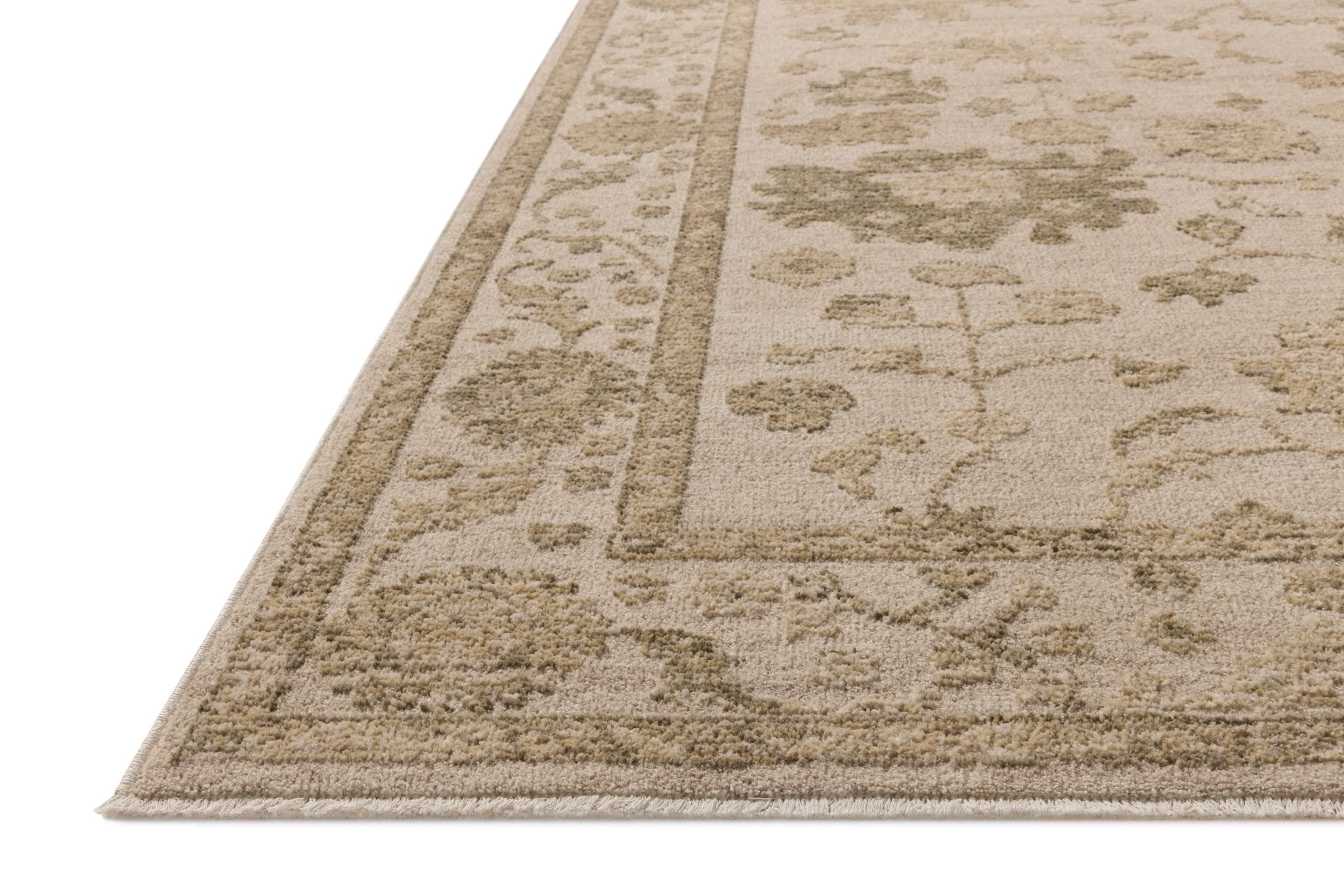 Loloi Willa Dove / Forest Area Rug White Cliff Studio Area Rug